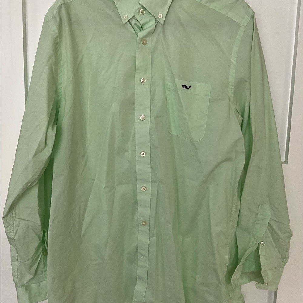 Southern Tide Tucker Shirt Long Sleeve Button Down Size L